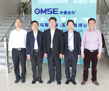 中國(guó)建科院分院領(lǐng)導(dǎo)訪問(wèn)奧瑪斯
